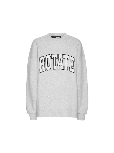 HEAVY CREWNECK SWEATER LIGHT GREY - ROTATE SUNDAY