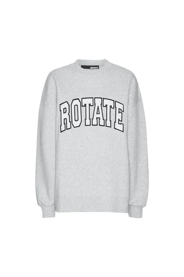 HEAVY CREWNECK SWEATER LIGHT GREY - ROTATE SUNDAY