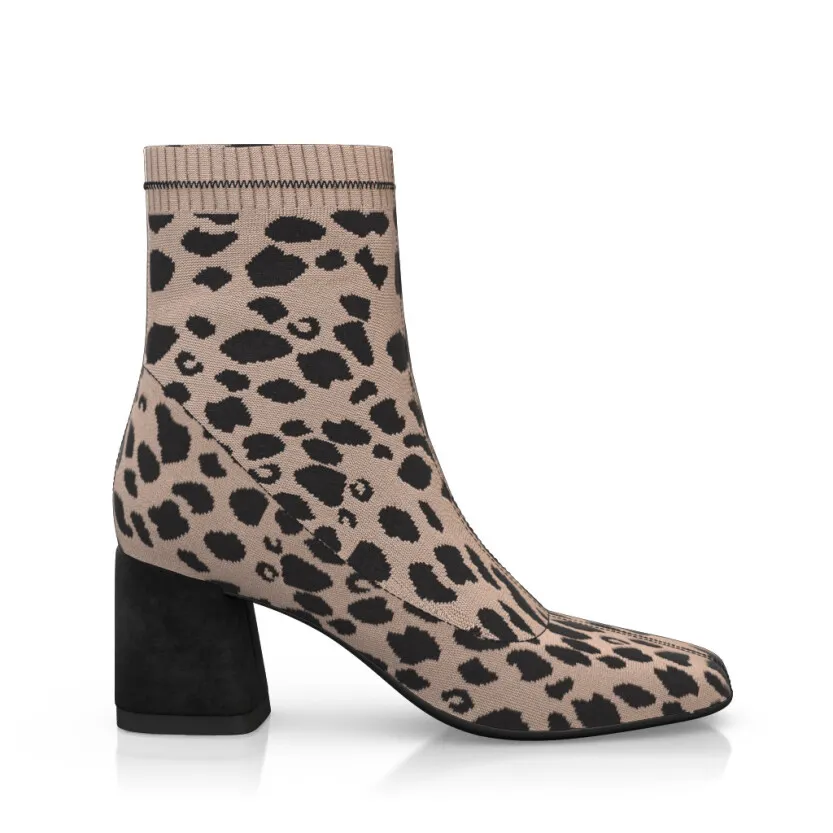 Heeled Sock Boots 56554