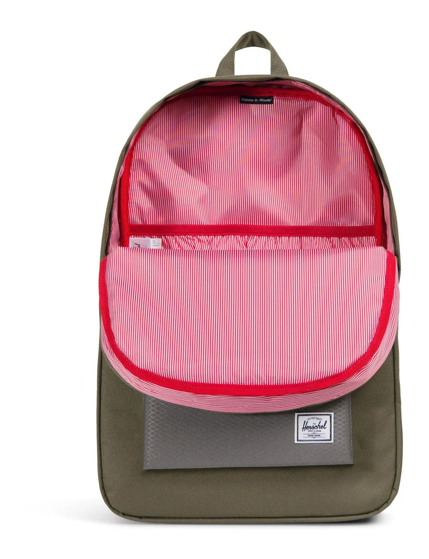 Herschel Heritage Backpack 600D Poly Green/Pearl