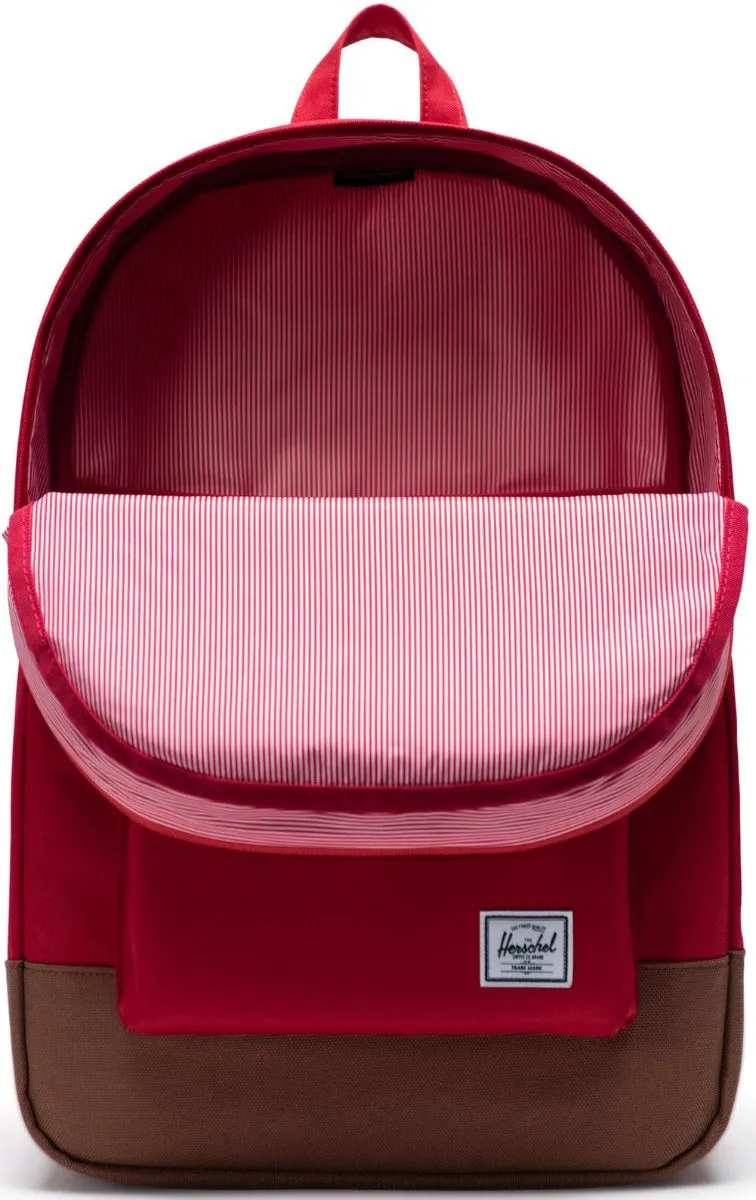 Herschel Heritage Backpack 600D Poly Red/Saddle Brown