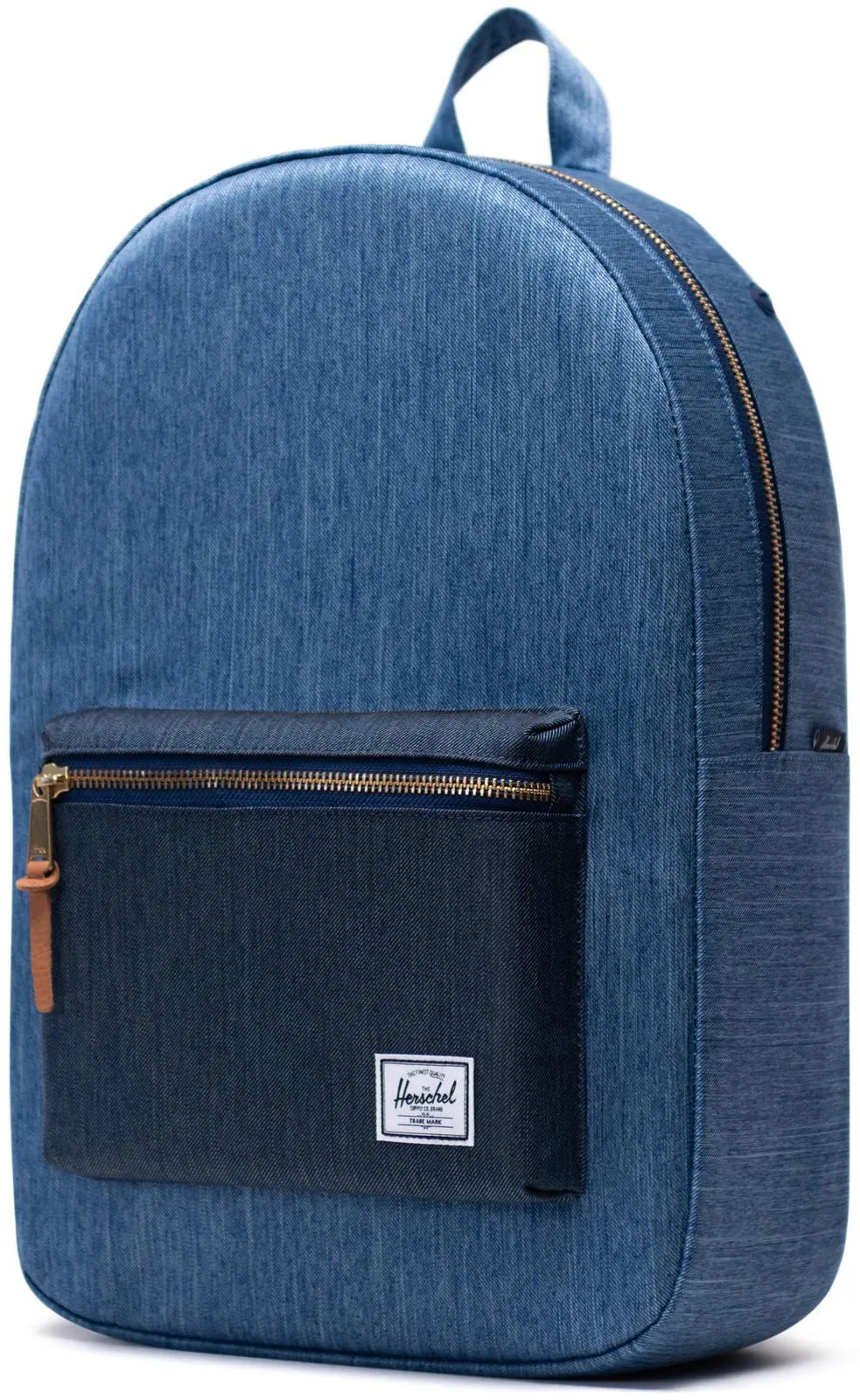 Herschel Settlement 600D Poly Backpack Faded Denim/Indigo Denim