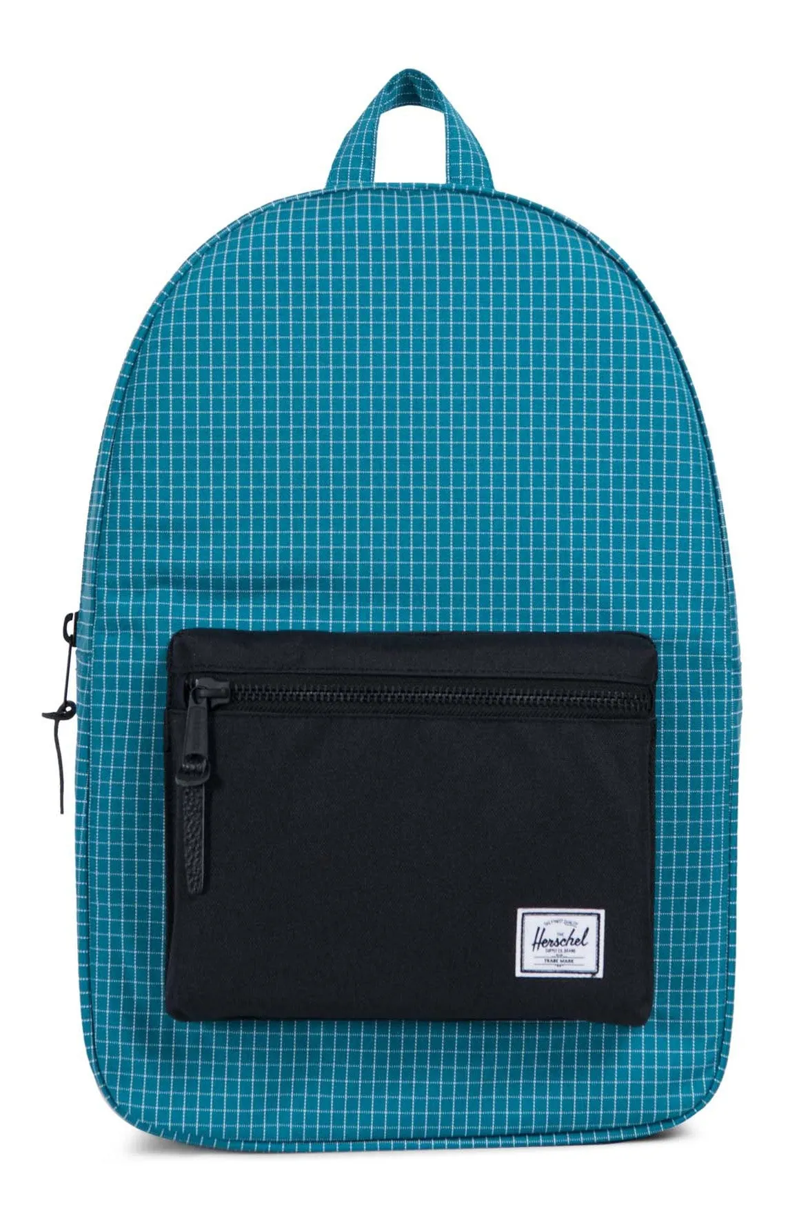 Herschel Settlement Backpack 600D Poly Ocean Depths Grid