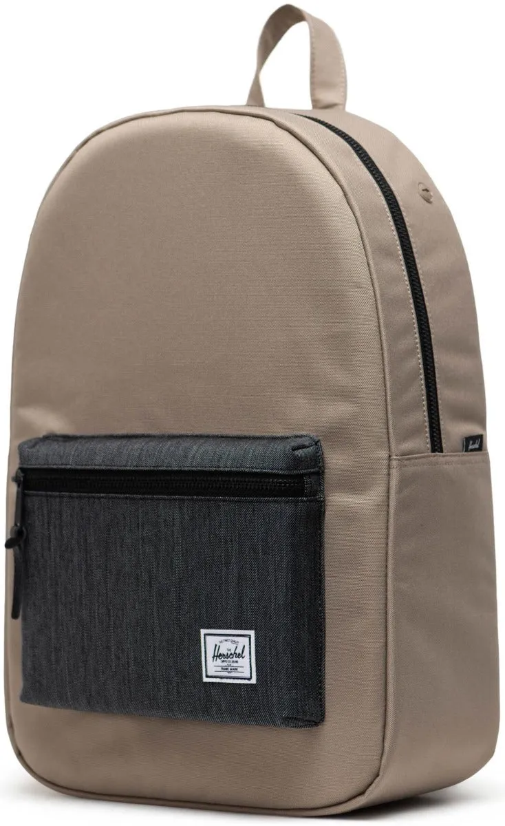 Herschel Settlement Backpack 600D Poly Timberwolf/Black Denim