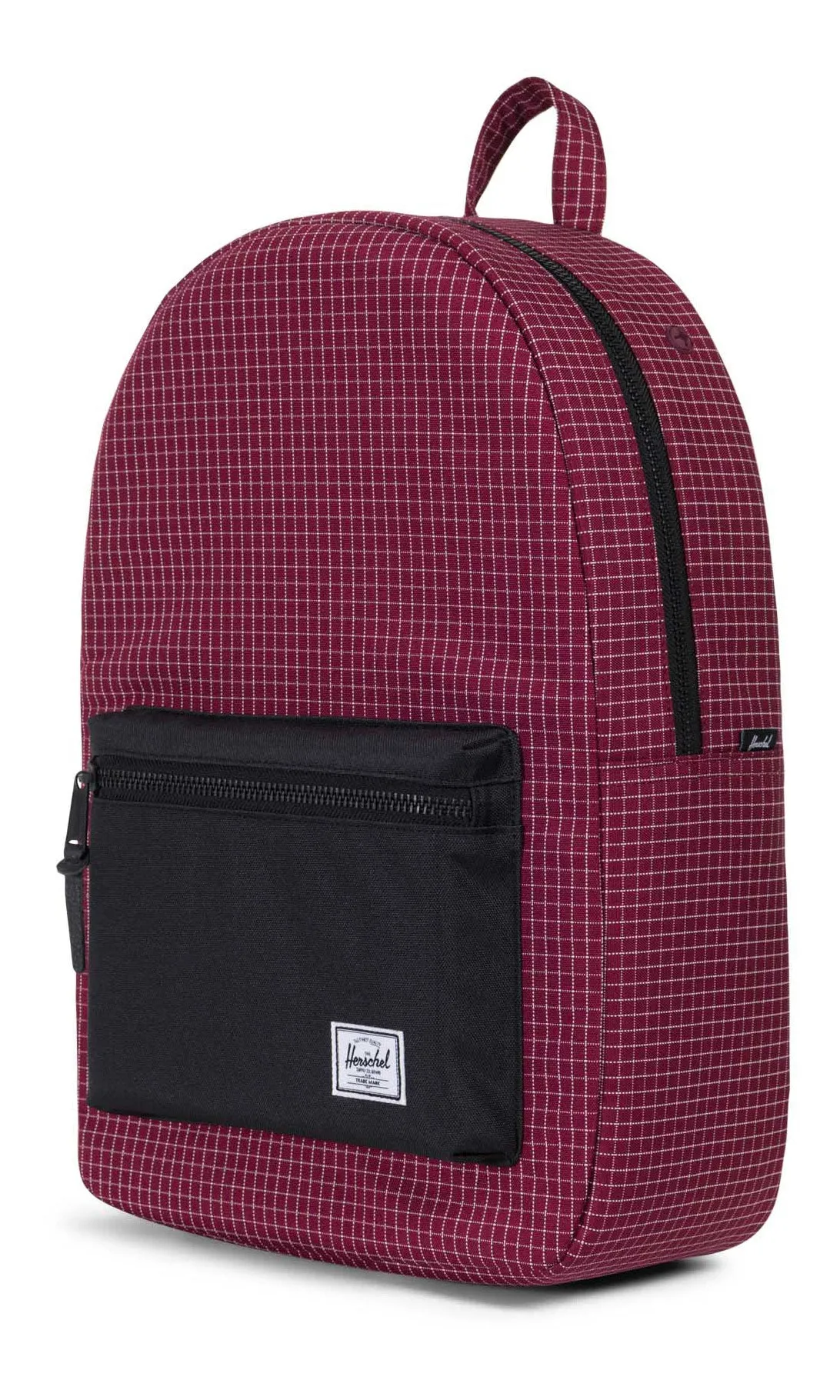 Herschel Settlement Backpack 600D Poly Windsor Wine Grid