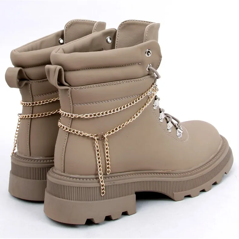 Hudson Apricot Trapper Boots beige