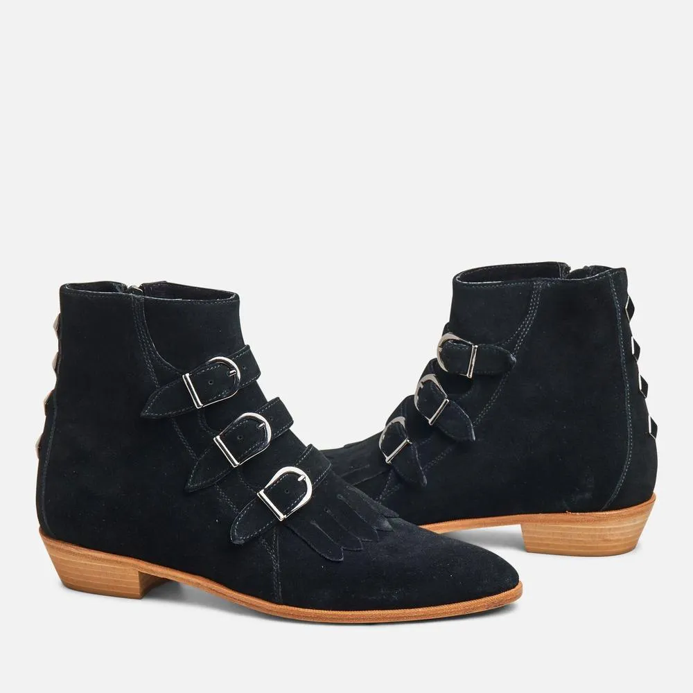 JETT CLASSIC BLACK SUEDE/NATURAL SOLE