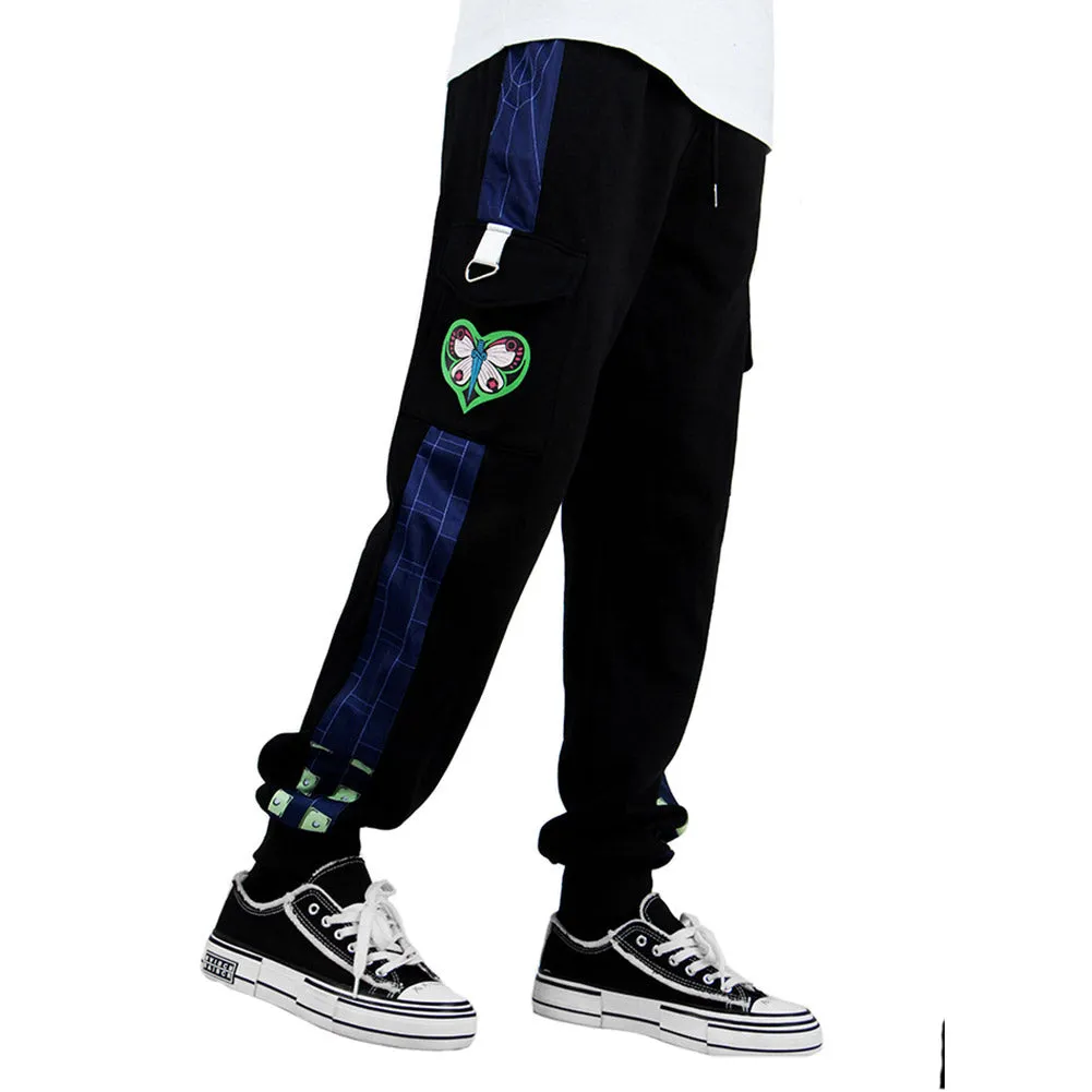 JoJo‘s Bizarre Adventure Jolyne Cujoh Cosplay Pants Women Men 3D Print Pocket Cargo Casual Loose Trousers