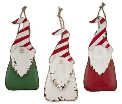 Joy Metal Hanging Gnomes