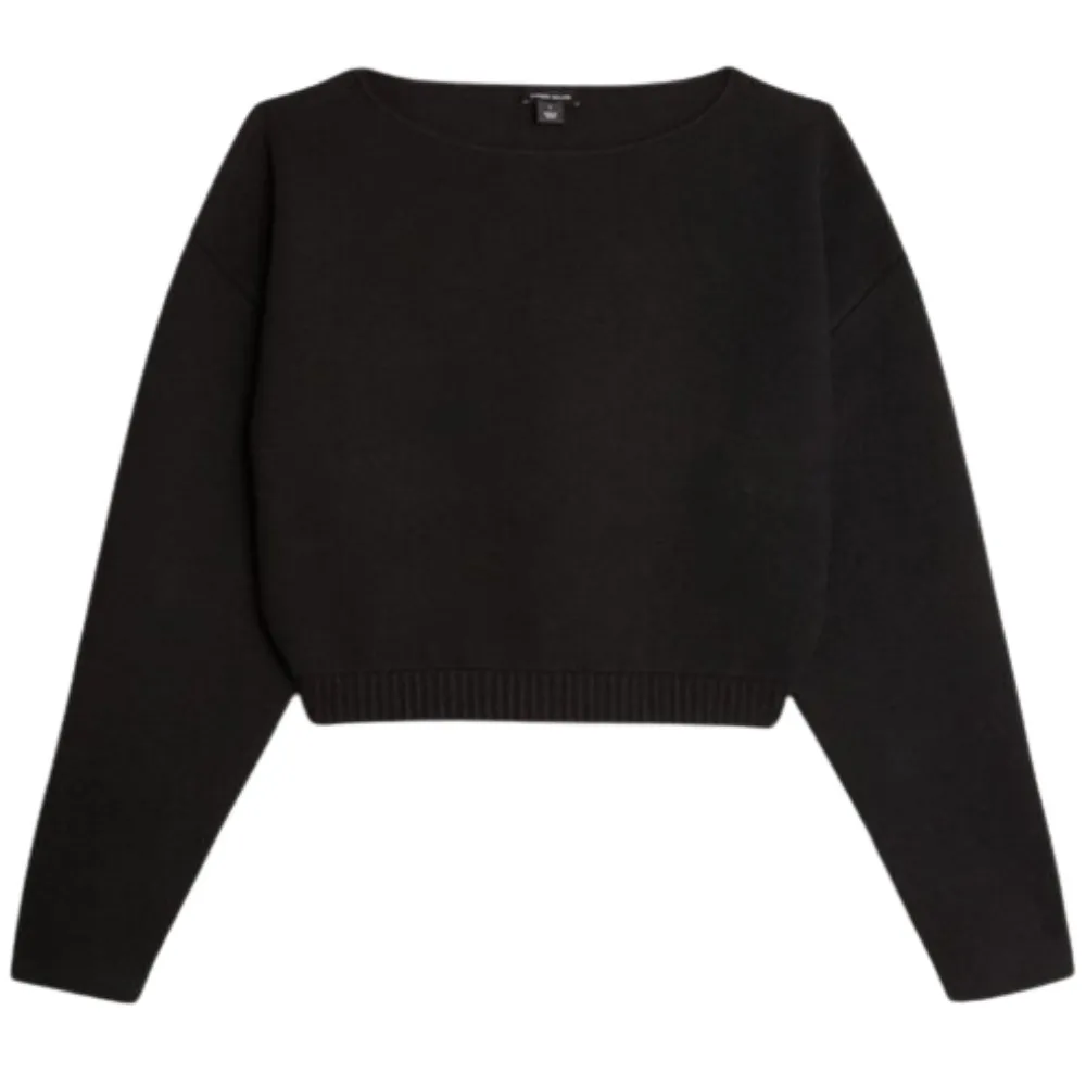 Karen Millen  |Casual Style Boat Neck Long Sleeves Plain Party Style