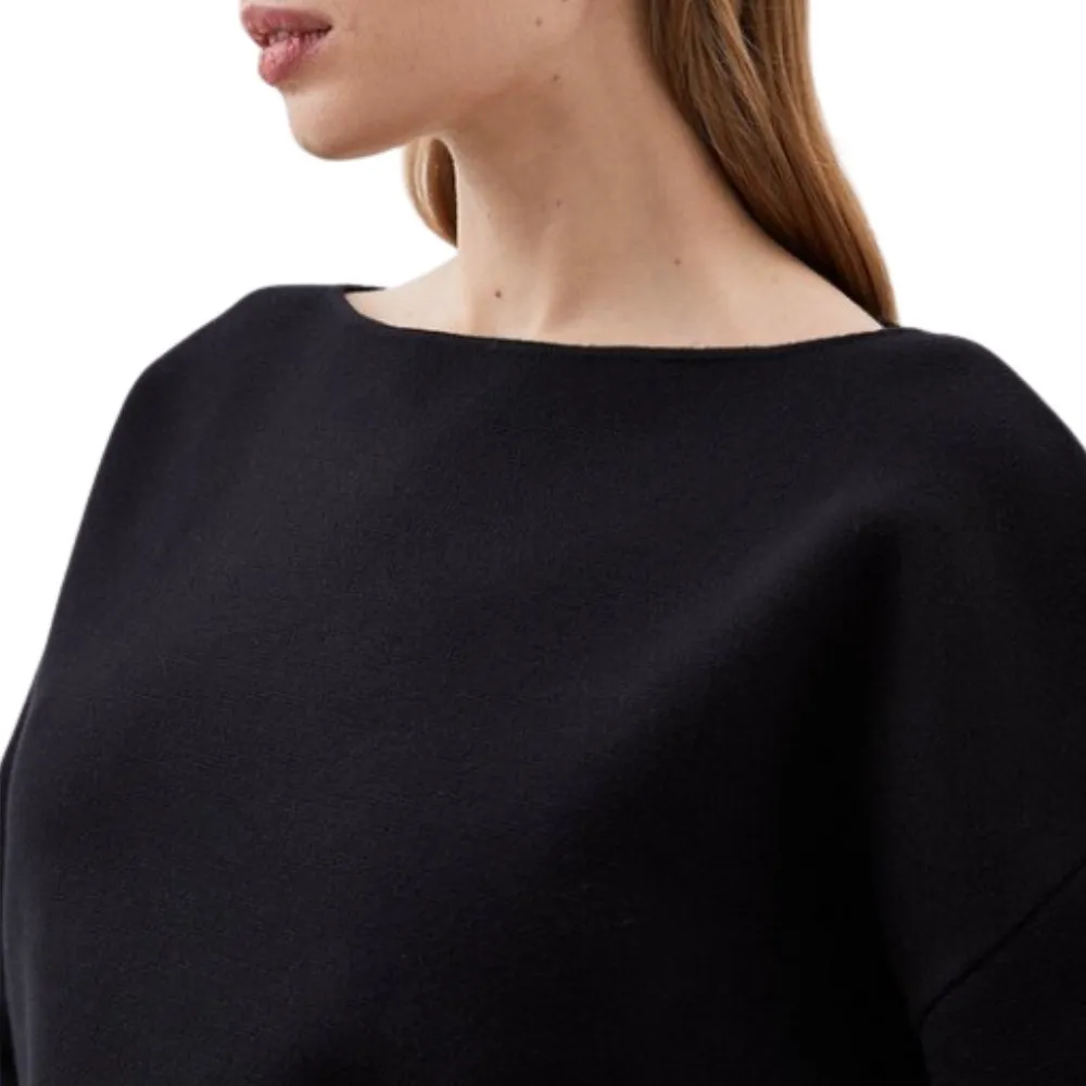 Karen Millen  |Casual Style Boat Neck Long Sleeves Plain Party Style