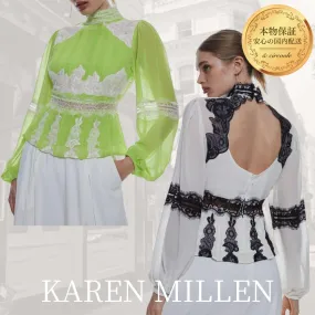 Karen Millen  |Casual Style Long Sleeves Elegant Style Formal Style