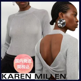 Karen Millen  |Casual Style Long Sleeves Party Style Office Style