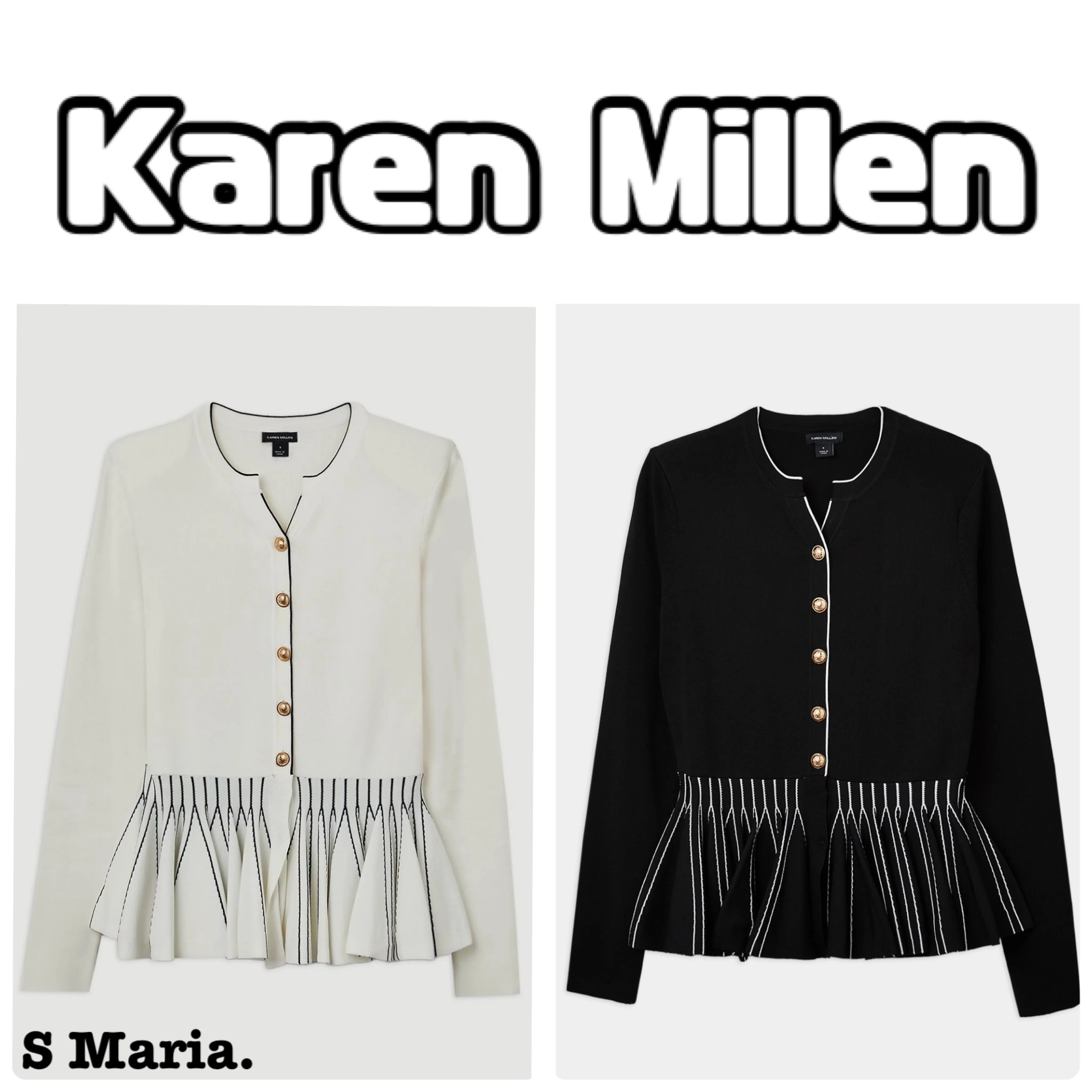 Karen Millen  |Casual Style Nylon Blended Fabrics Long Sleeves Plain