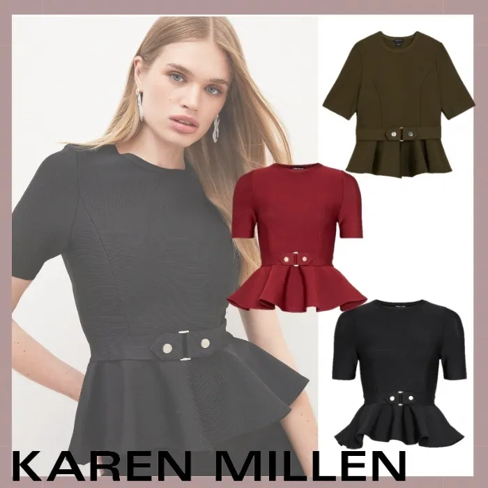 Karen Millen  |Casual Style Plain Office Style Formal Style