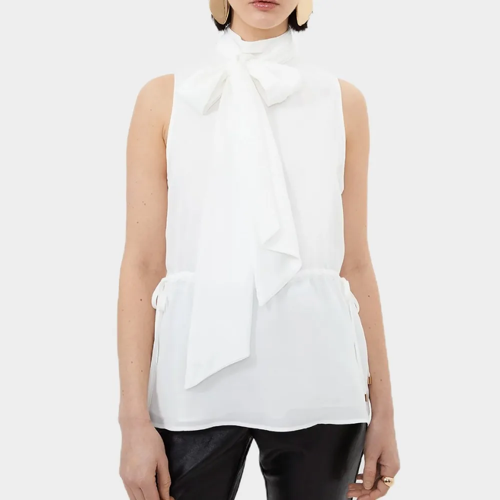 Karen Millen  |Casual Style Sleeveless Plain Party Style Office Style