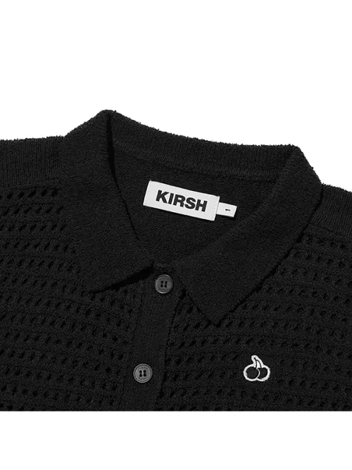 KIRSH  |[ KIRSH ]24SS★MONO CHERRY NET KNIT SHORT CARDIGAN