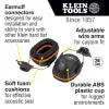 Klein Hard Hat Earmuffs for Cap Style and Safety Helmets #60532