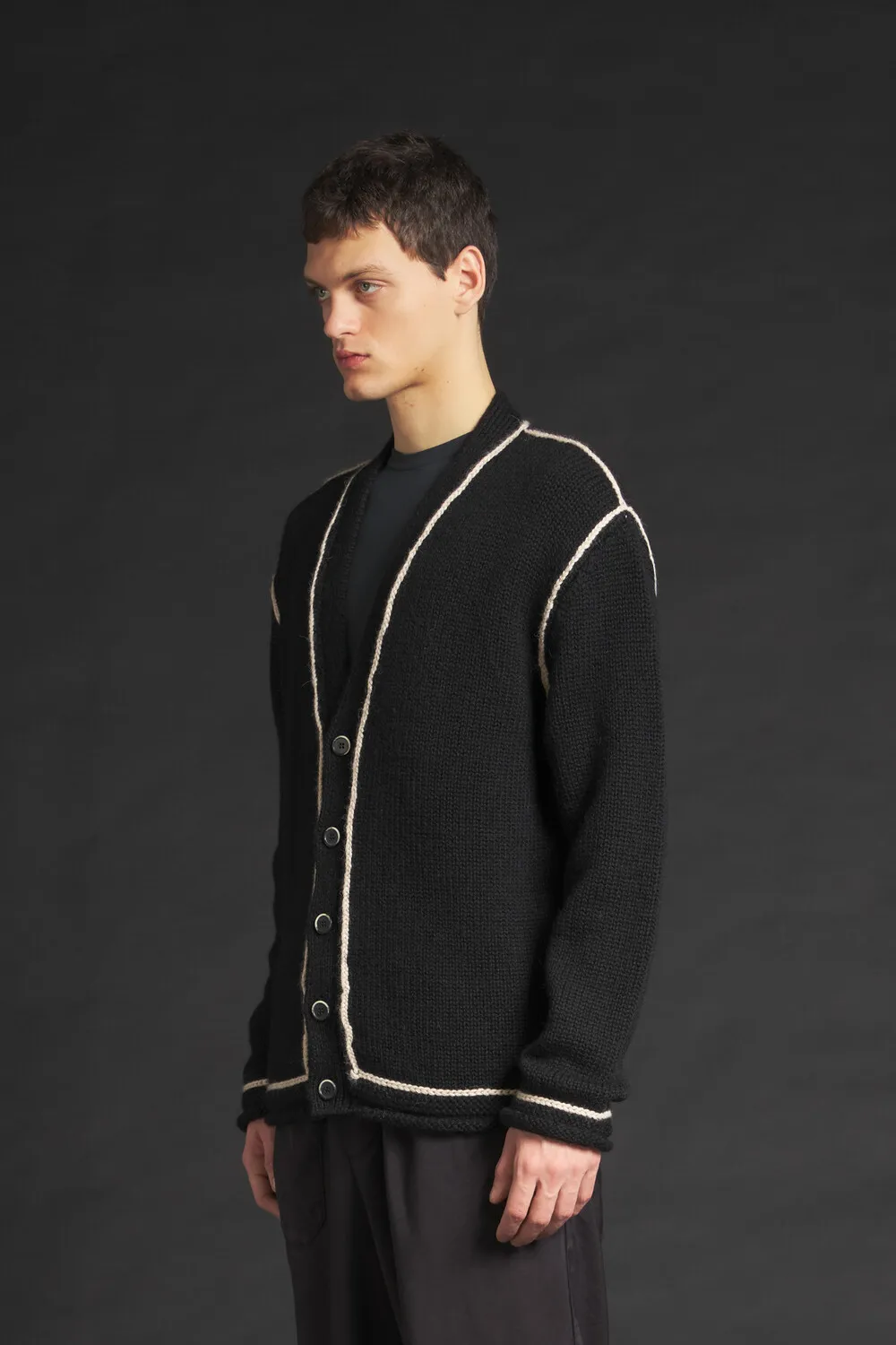 Knitwear Mangano Doreto Nero