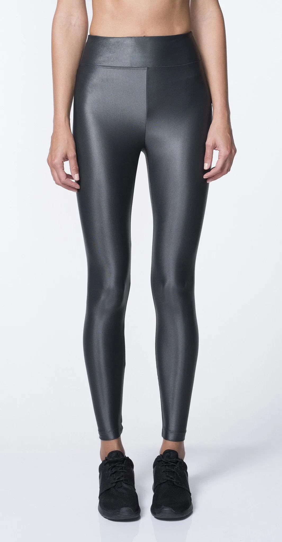 Koral High Waist Lustrous Legging Gunmetal