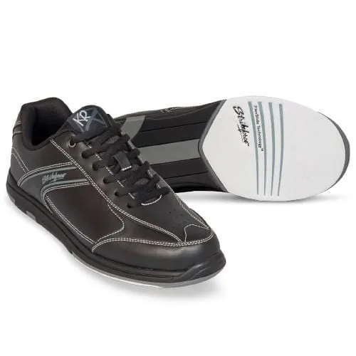 KR Strikeforce Mens Flyer Bowling Shoes Wide Black