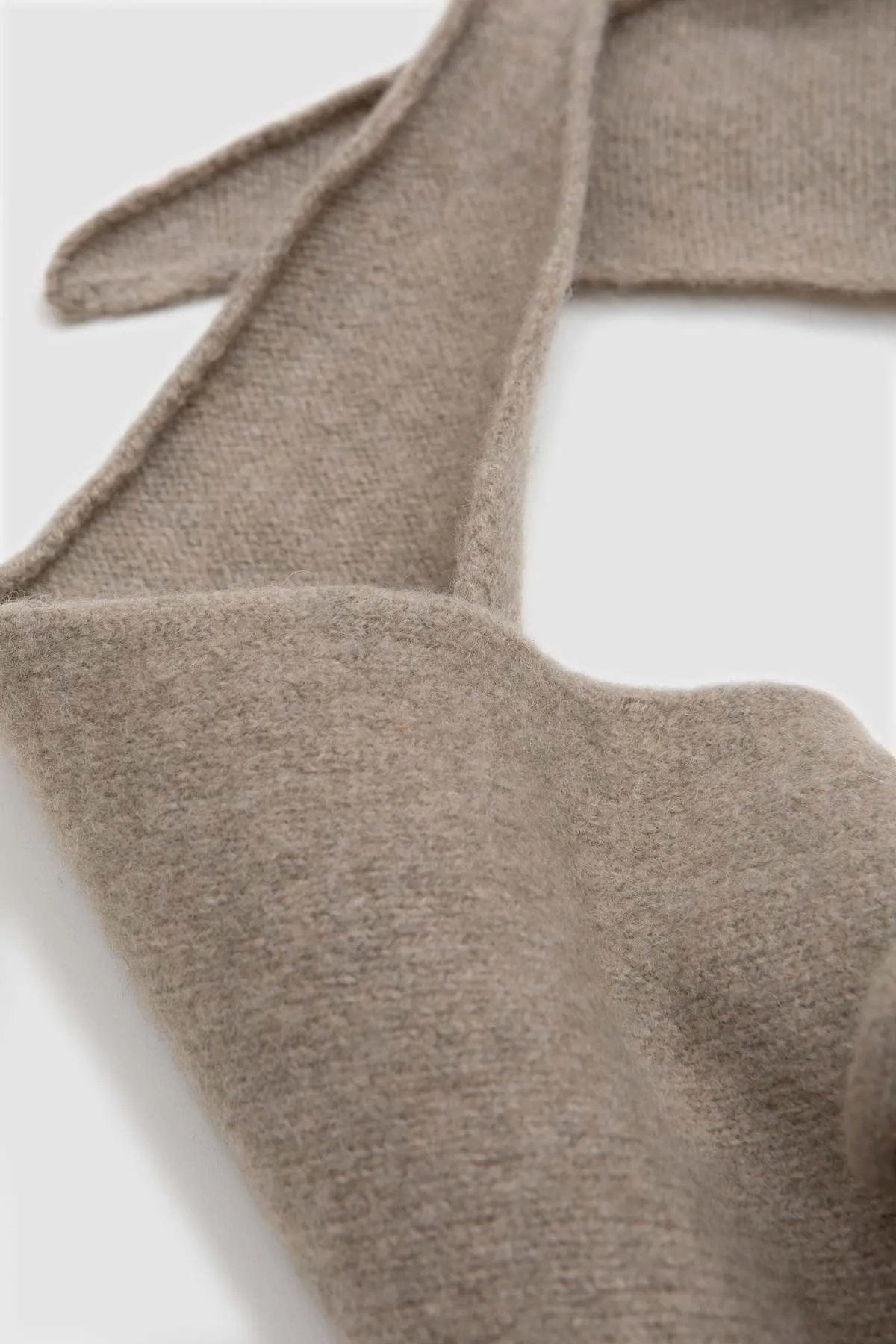 Lambswool Scout Scarf - Linen