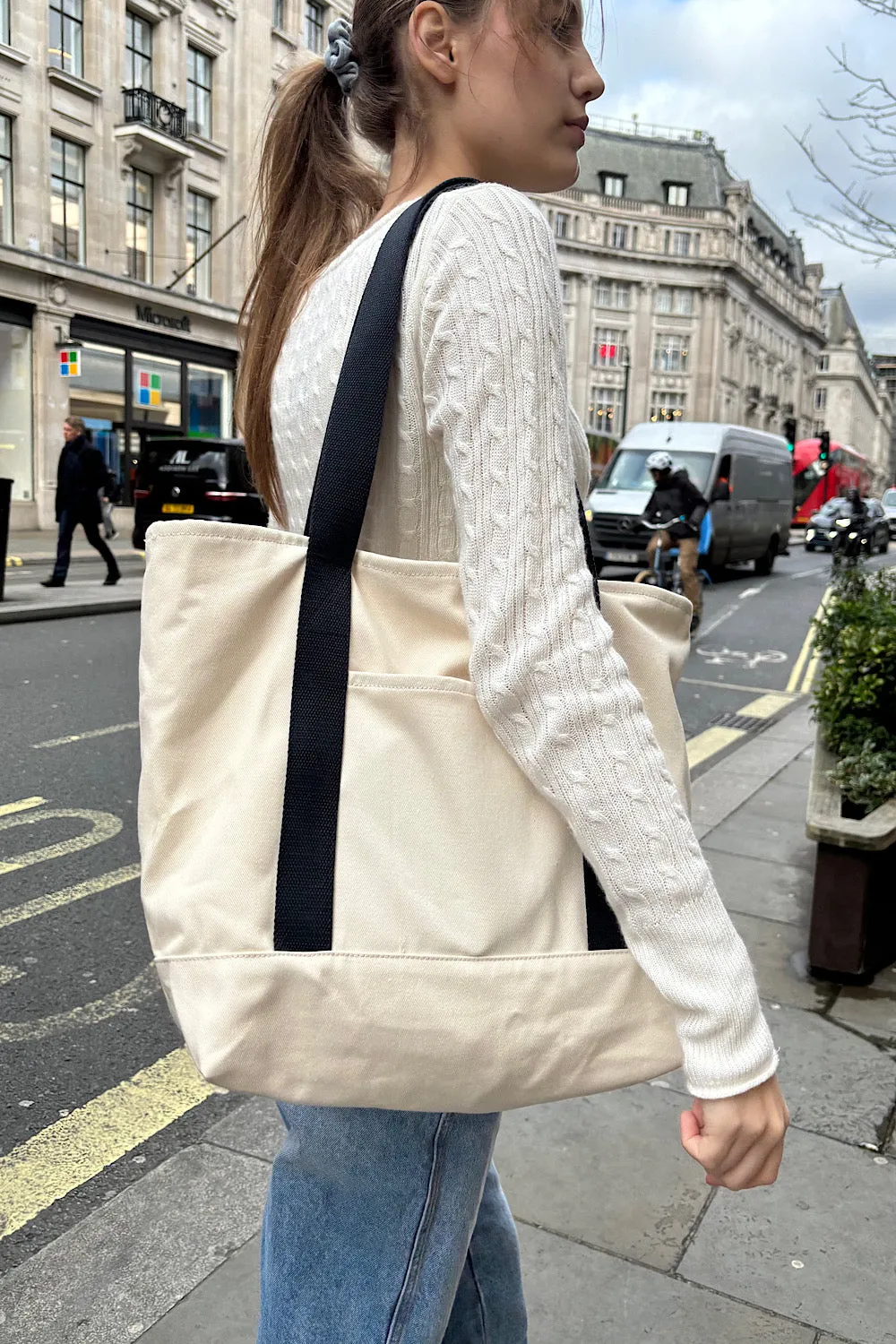 Large Canvas Tote Bag