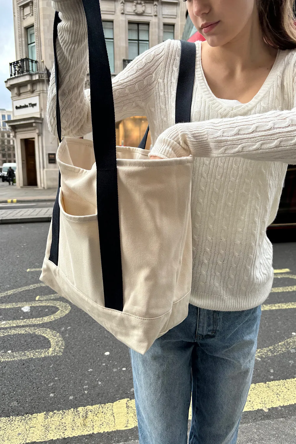 Large Canvas Tote Bag