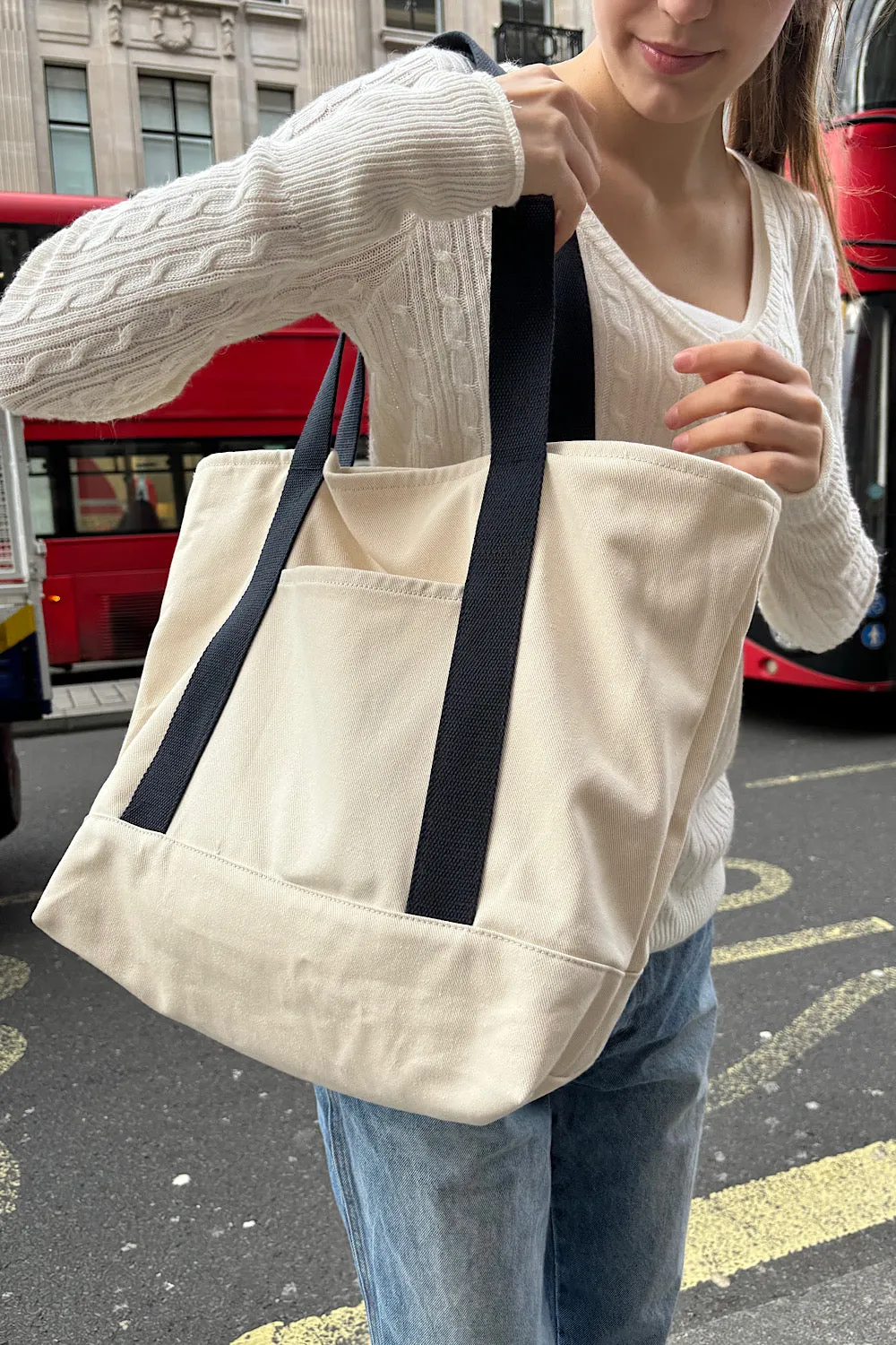 Large Canvas Tote Bag