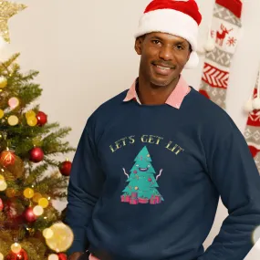 Let's Get Lit - Christmas Sweatshirt