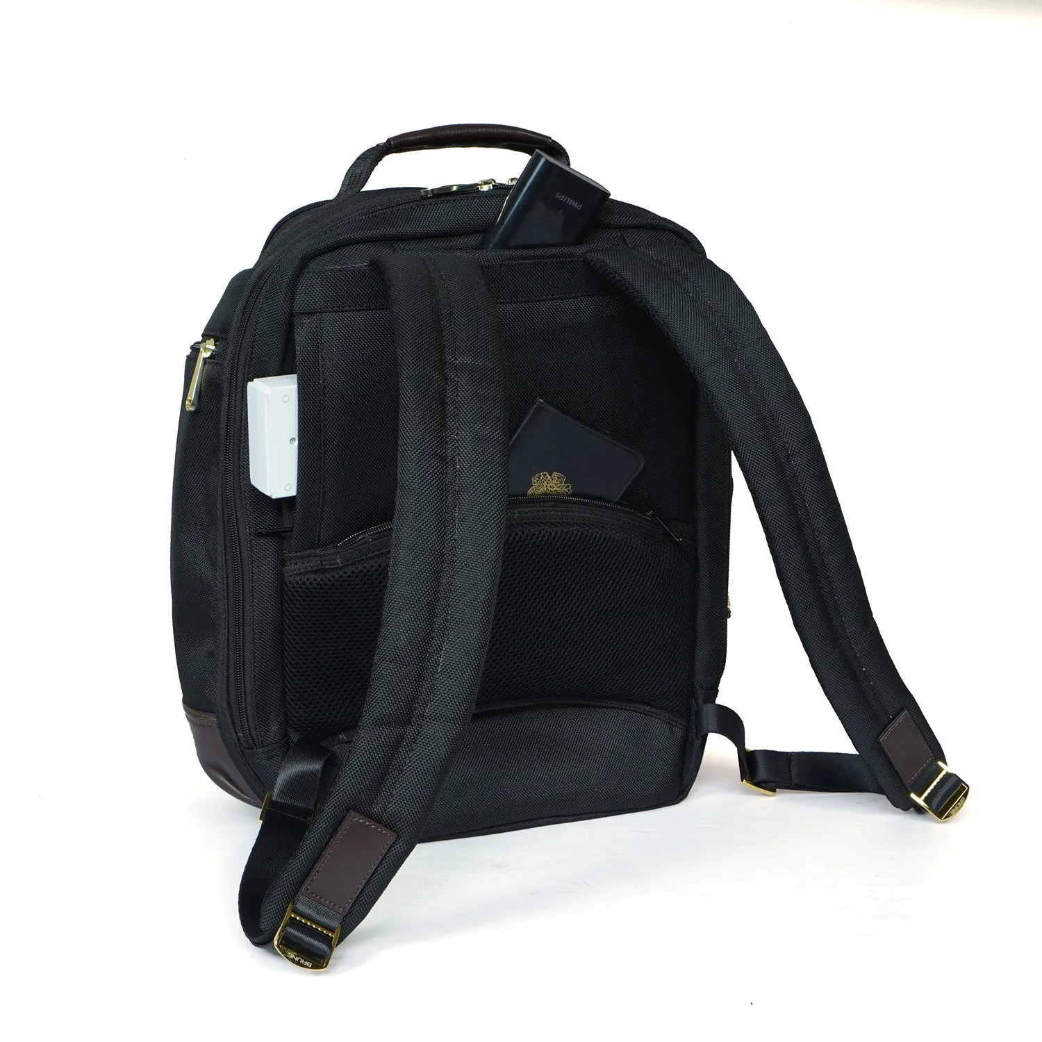 Light Weight Backpack with Combination of Black & Brown