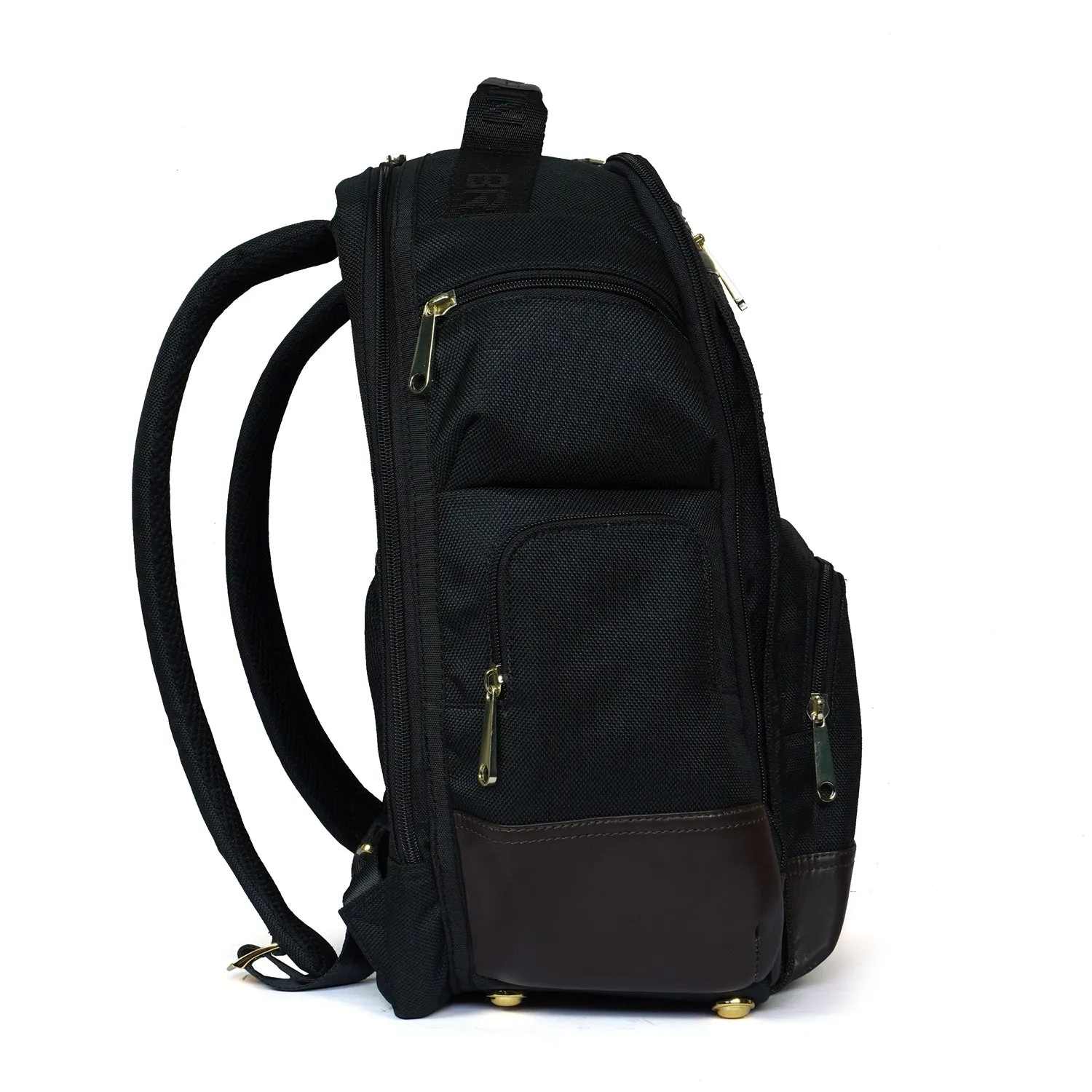 Light Weight Backpack with Combination of Black & Brown