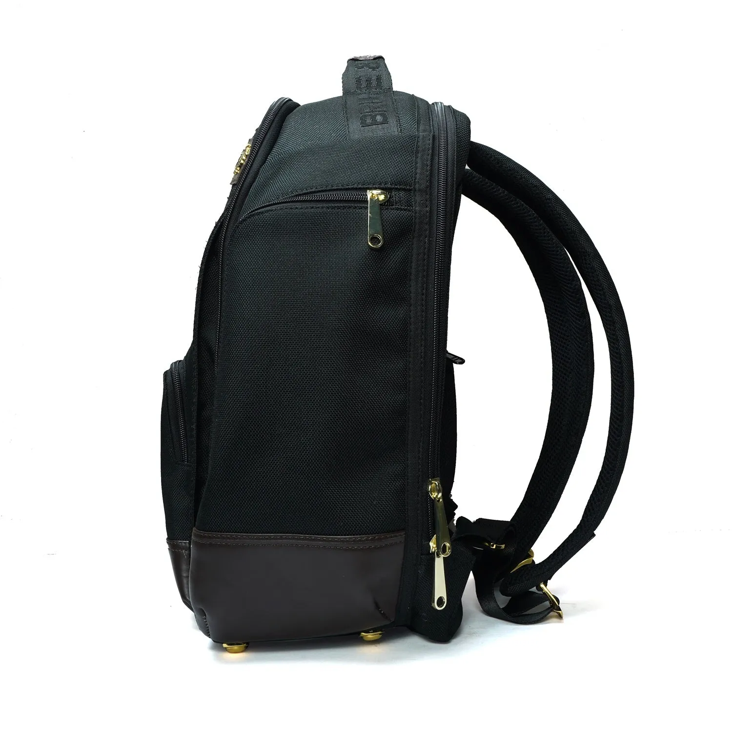 Light Weight Backpack with Combination of Black & Brown