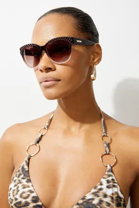 Lightly Textured Sunglasses | Karen Millen