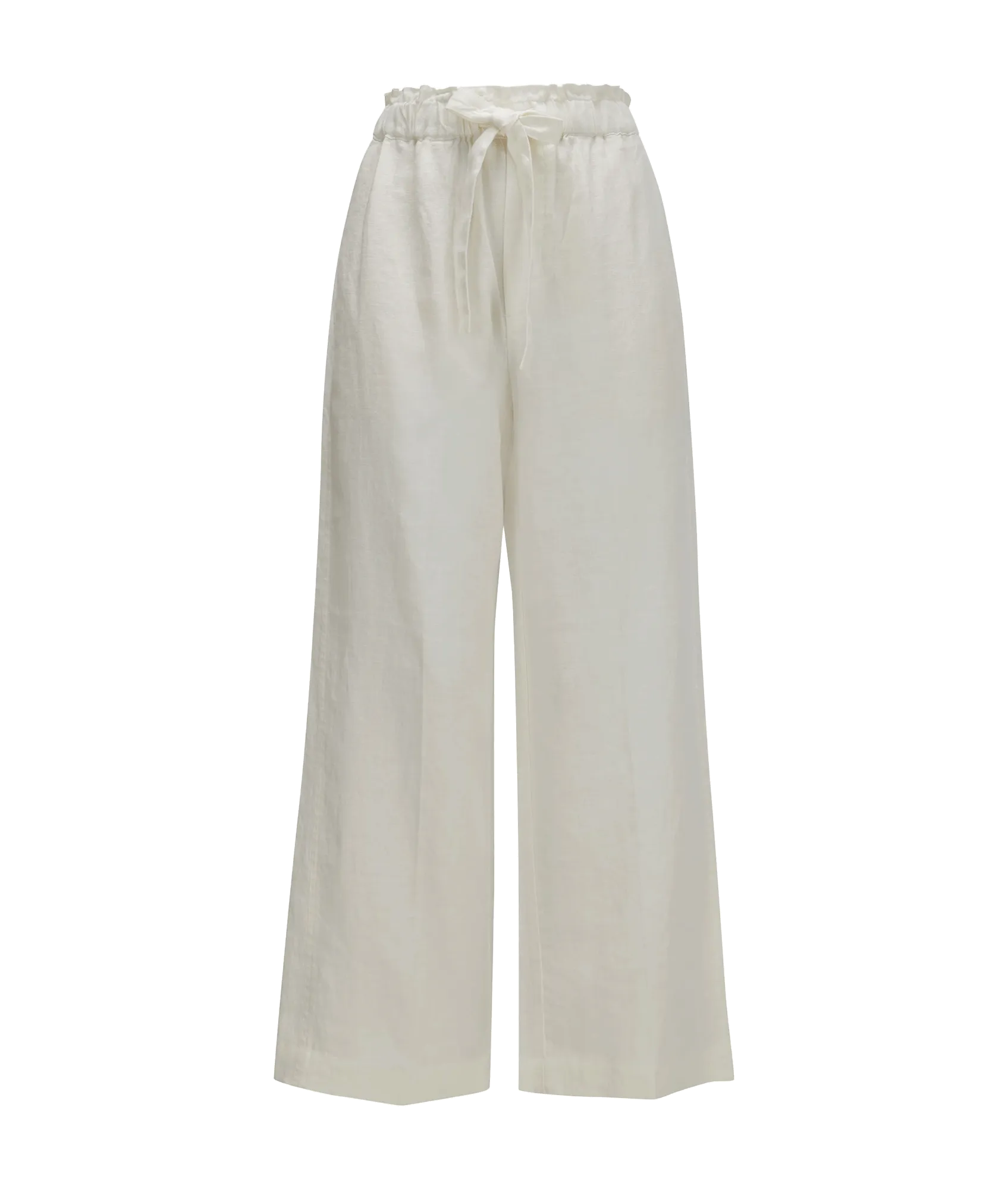 Linen Trousers - White