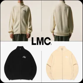 LMC  |[ LMC ]★SCRIPT HIGH NECK ZIP-UP KNIT CARDIGAN