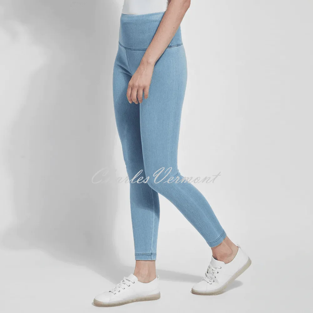 Lysse Denim Legging – Style 6175 (Bleached Blue)