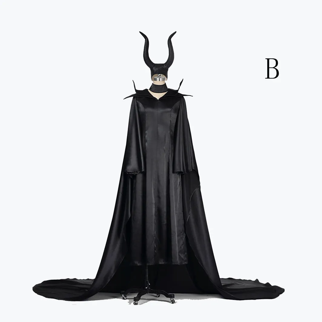 Maleficent Angelina Jolie Witch dress cosplay costume