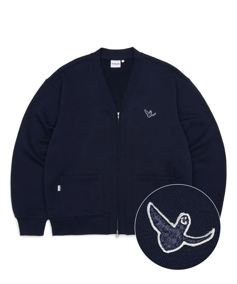 Mark Gonzales  |[MARK GONZALES]★ANGEL WAPPEN OG SWEAT CARDIGAN