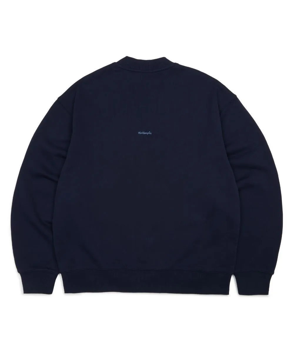 Mark Gonzales  |[MARK GONZALES]★ANGEL WAPPEN OG SWEAT CARDIGAN