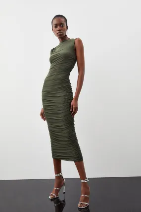 Mesh Maxi Dress | Karen Millen