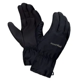 Montbell Men's Gloves Wind Shell Black