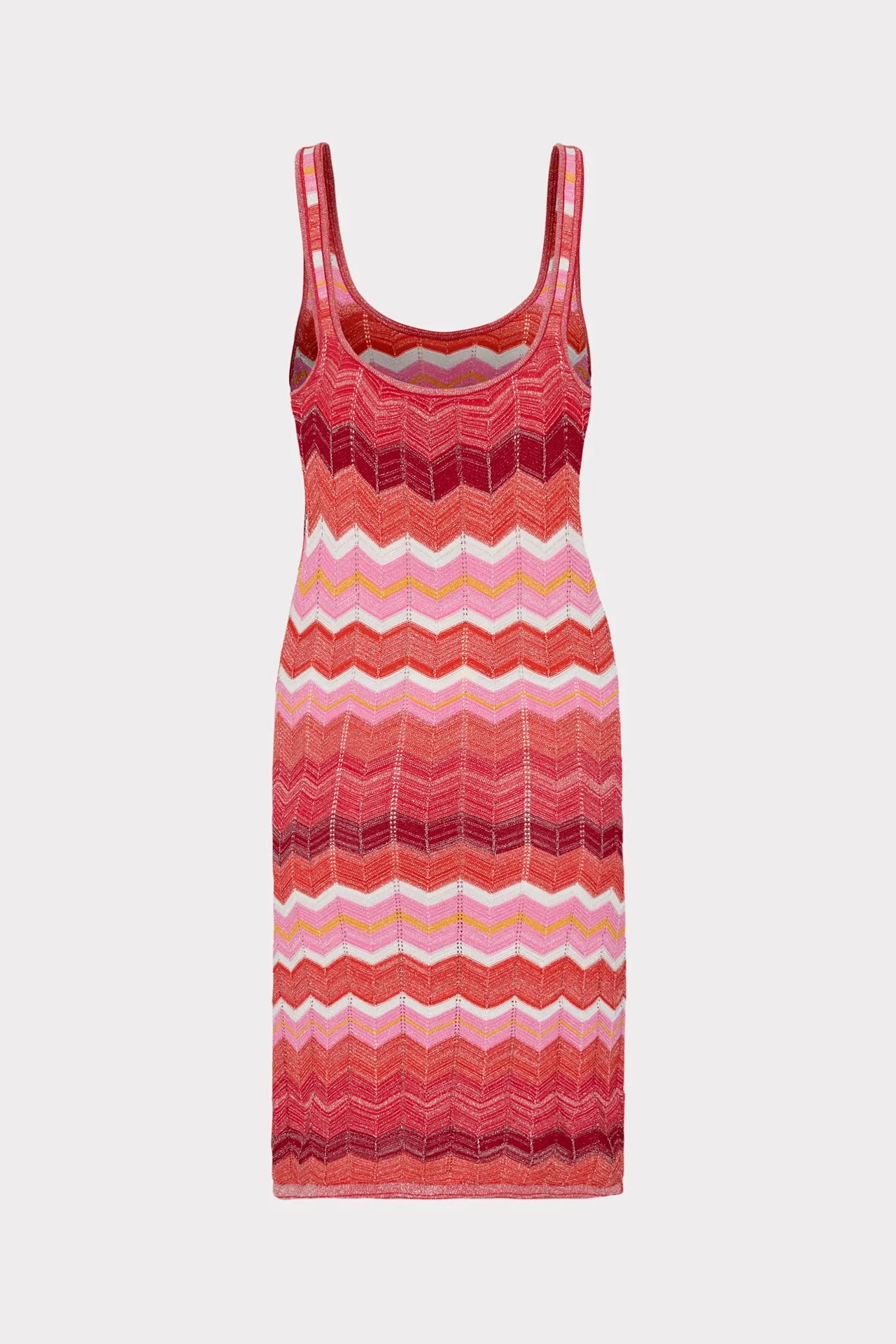 Multi Zig Zag Tank Mini Dress