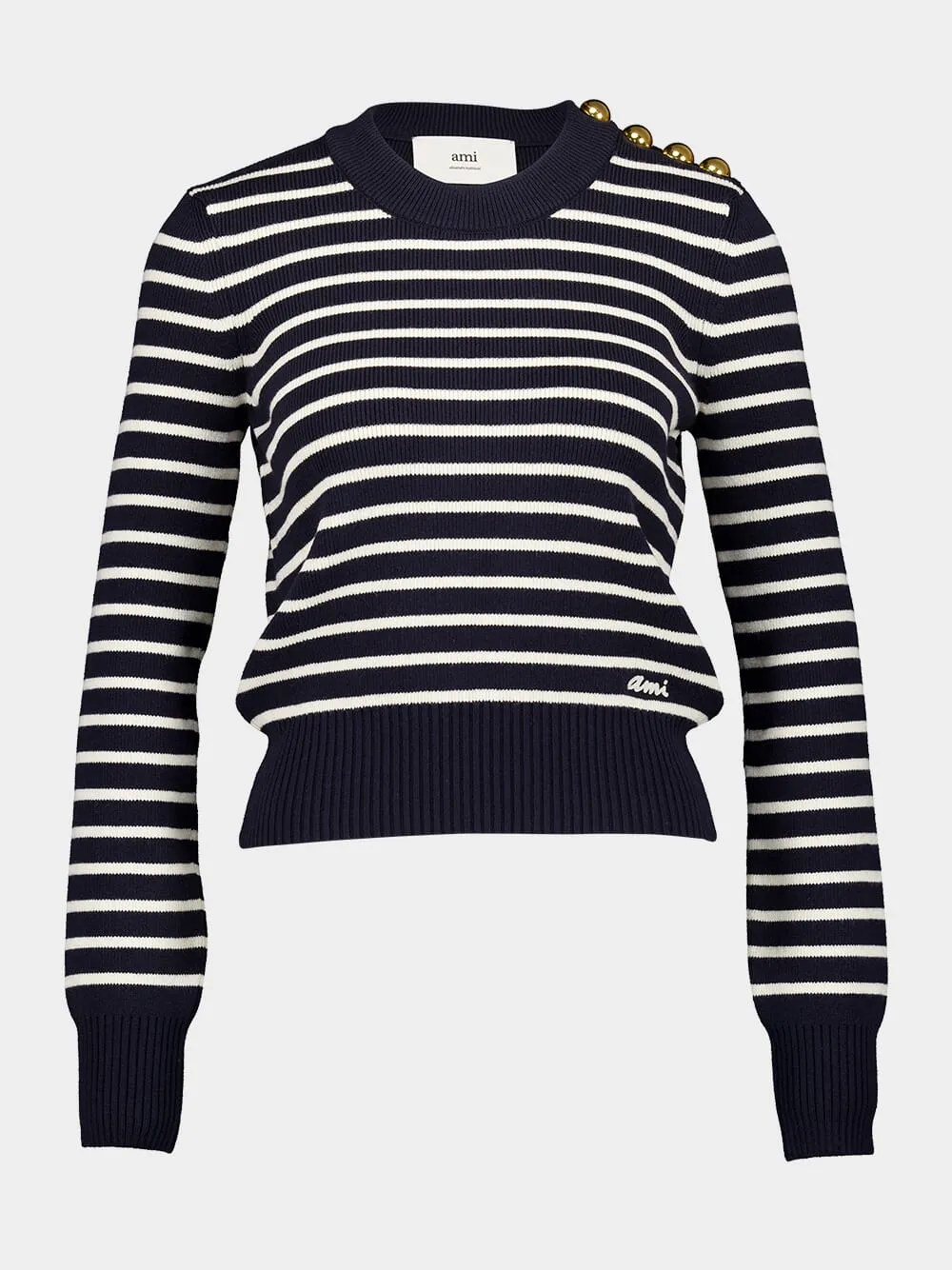 Navy Striped Sailor Sweater