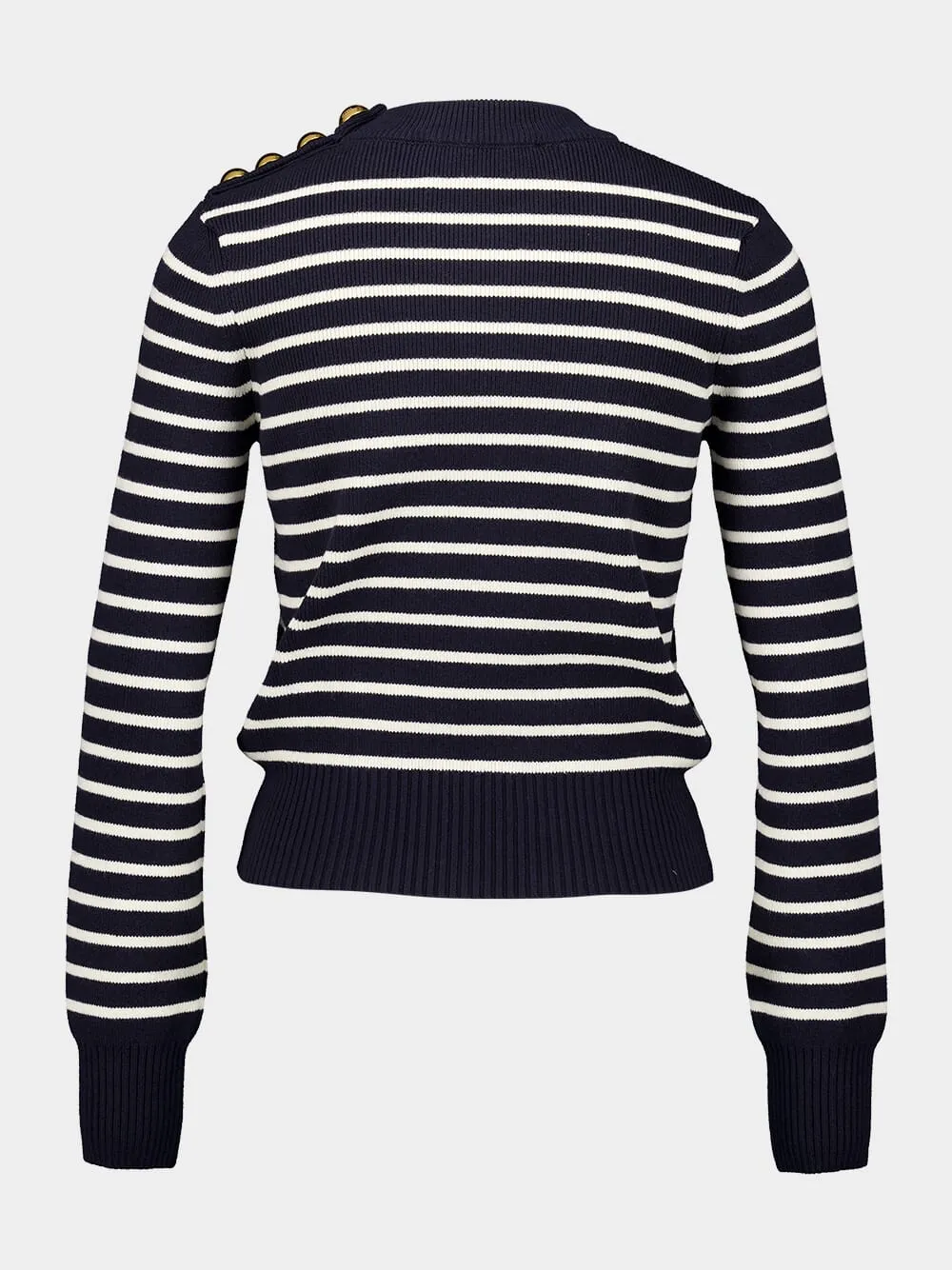 Navy Striped Sailor Sweater