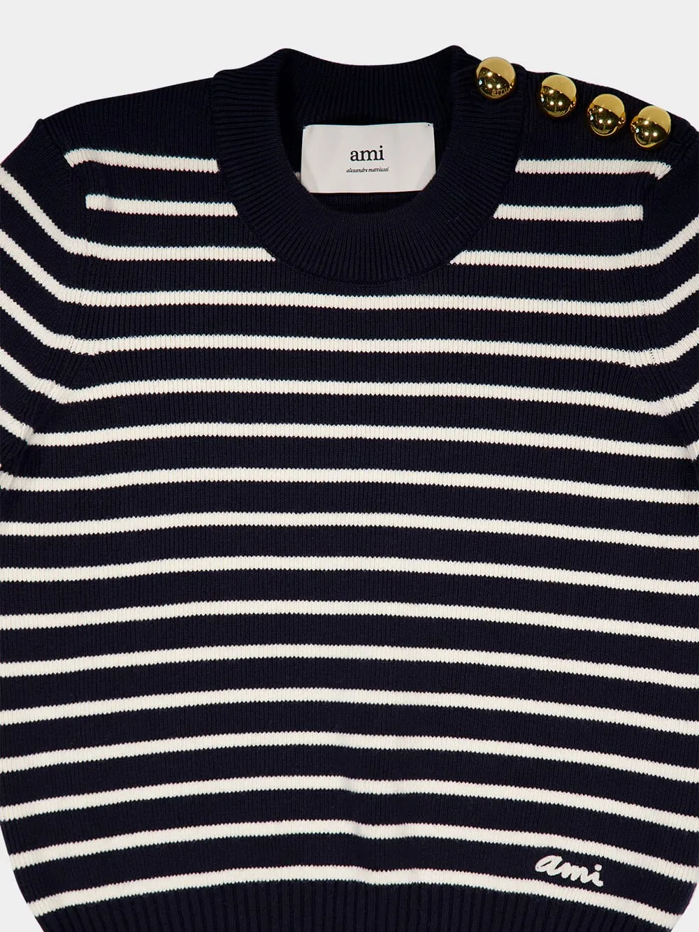 Navy Striped Sailor Sweater