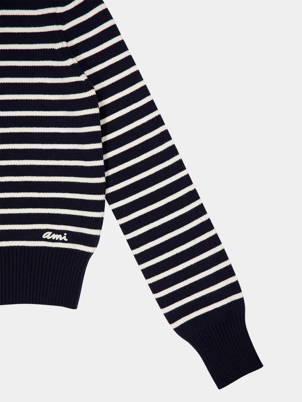 Navy Striped Sailor Sweater