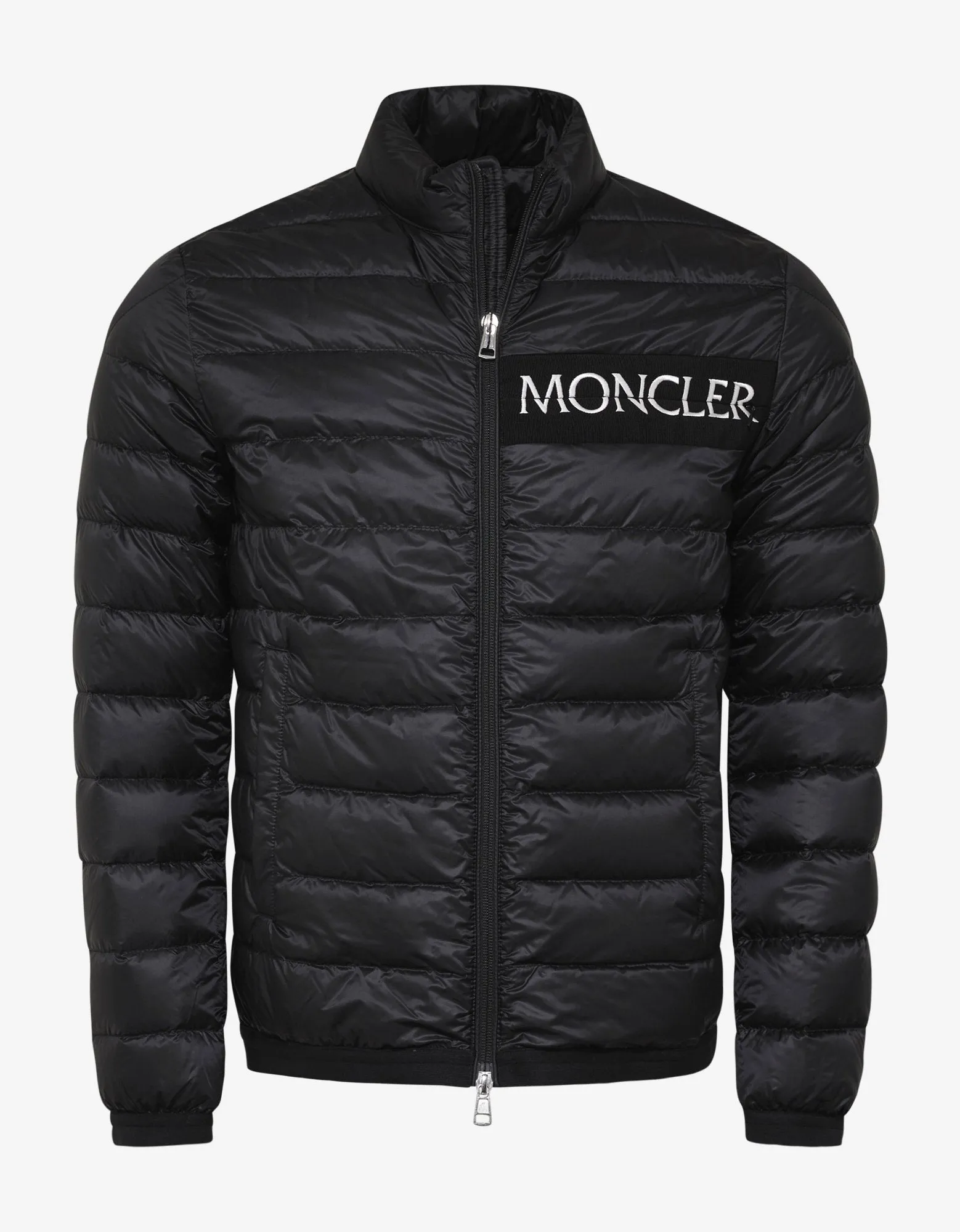 Neveu Black Nylon Down Jacket