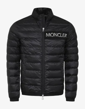 Neveu Black Nylon Down Jacket