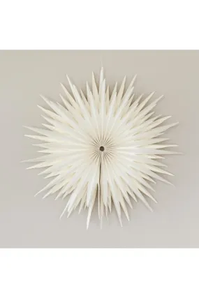 Nordic Rooms - Window & Wall Hanging Star Ornament - 50cm - Off White